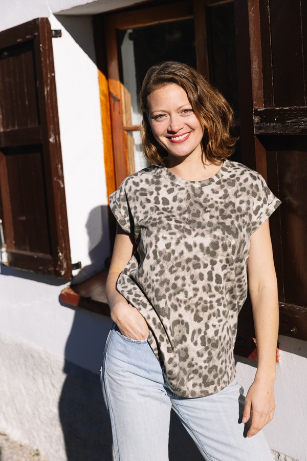 Camiseta SusiSweetdress leopardo- Ropa mujer SusiSweetdress