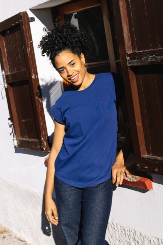 Camiseta SusiSweetdress azul marino- Ropa mujer SusiSweetdress