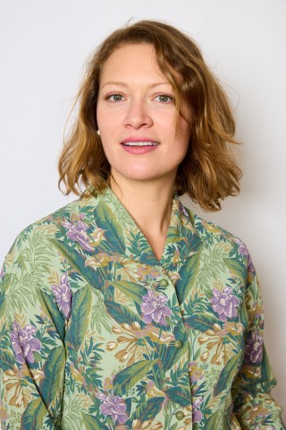 Camisa vintage verde claro con hojas y flores - Ropa mujer SusiSweetdress