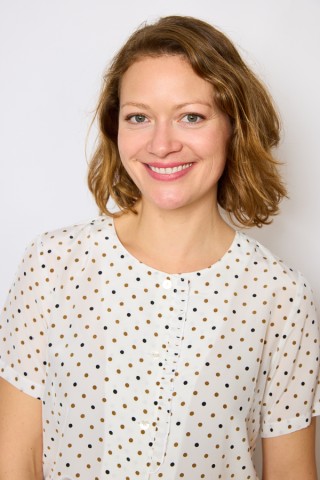 Camisa vintage blanca con topos marrón y negro - Ropa mujer SusiSweetdress