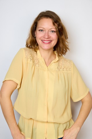 Camisa vintage amarillo pastel con encaje - Ropa mujer SusiSweetdress