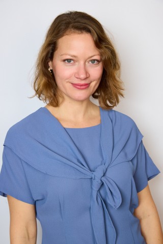 Camisa vintage azulón con lazada- Ropa mujer SusiSweetdress