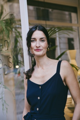 Mono azul marino tirantes- Colección SusiSweetdress