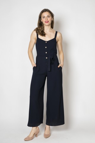 Mono azul marino tirantes- Colección SusiSweetdress