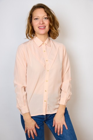 Camisa vintage rosa pastel- Ropa mujer SusiSweetdress