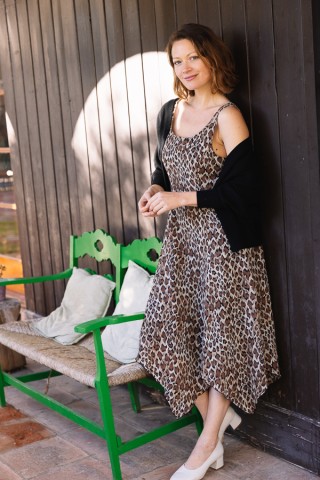 Vestido vintage animal print - Ropa mujer vintage SusiSweetdress