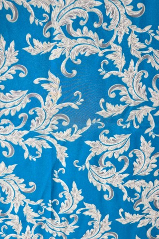 Pañuelo azul celeste con espigas blancas -Complementos SusiSweetdress