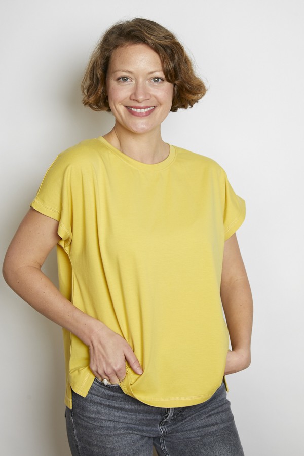 Camiseta SusiSweetdress amarilla- Ropa mujer SusiSweetdress