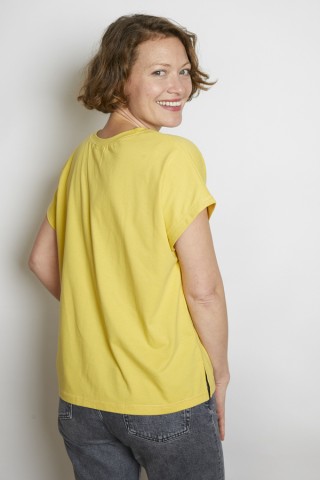 Camiseta SusiSweetdress amarilla- Ropa mujer SusiSweetdress