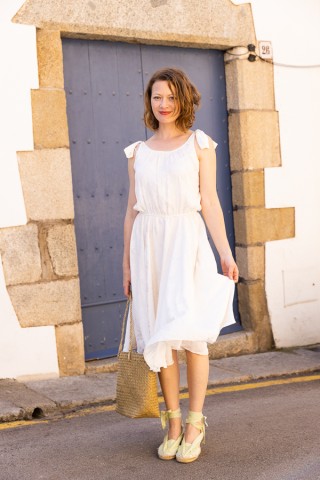 Vestido vintage blanco - Ropa mujer vintage SusiSweetdress