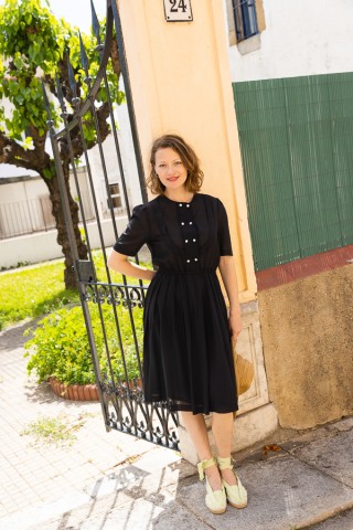 Vestido vintage negro - Ropa mujer vintage SusiSweetdress