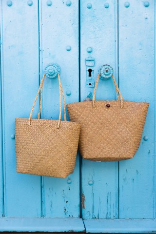 Cesta ovalada asas largas- Complementos SusiSweetdress