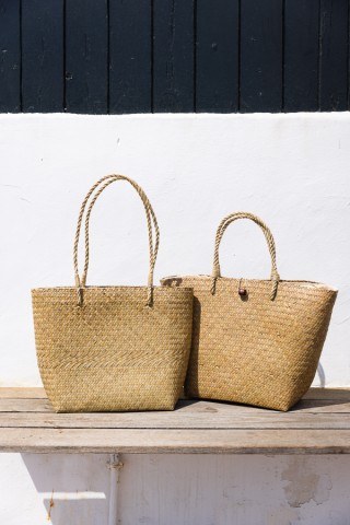 Cesta ovalada asas cortas (con forro, cierre cremallera y cierre exterior)- Complementos SusiSweetdress