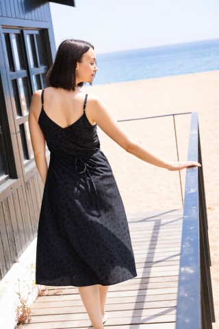 Vestido animal print con tirantes- Colección SusiSweetdress