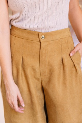 Pantalón palazzo ocre - Ropa SusiSweetdress