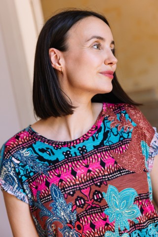 Camiseta SusiSweetdress estampado colorido- Ropa mujer SusiSweetdress