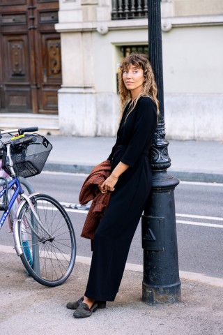Mono negro manga francesa- Colección SusiSweetdress