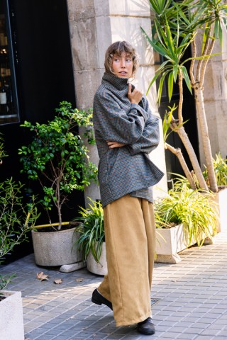 Pantalón palazzo ocre - Ropa SusiSweetdress