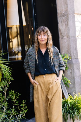 Pantalón palazzo ocre - Ropa SusiSweetdress