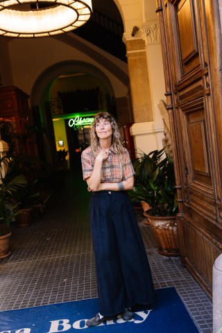 Pantalón palazzo negro - Ropa SusiSweetdress